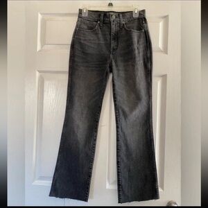 Madewell Black High-Rise Bootcut Jeans Size 25 *Altered*